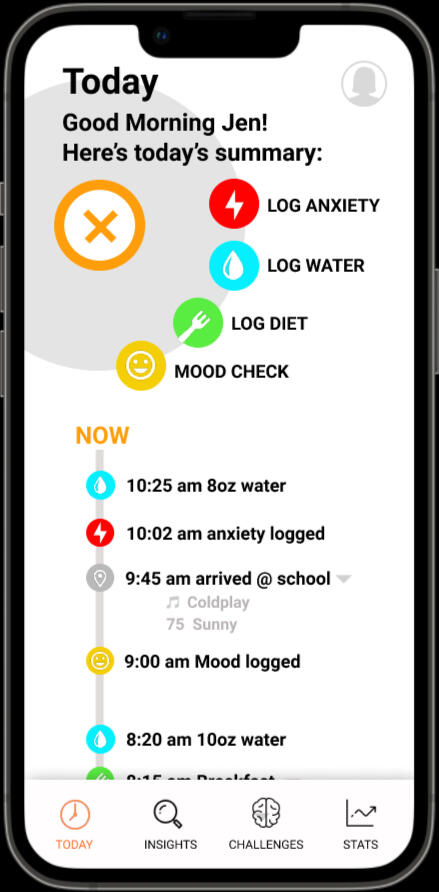 Homescreen adding an entry